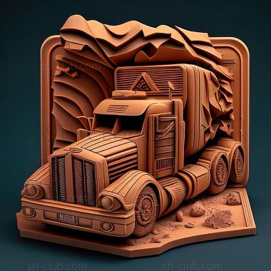 3D модель Игра Hard Truck Apocalypse (STL)
